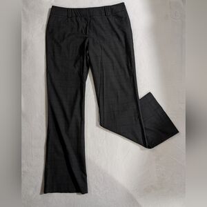 New York & Company Charcoal Grey Flare Pants, Dressy Pants, Size 10